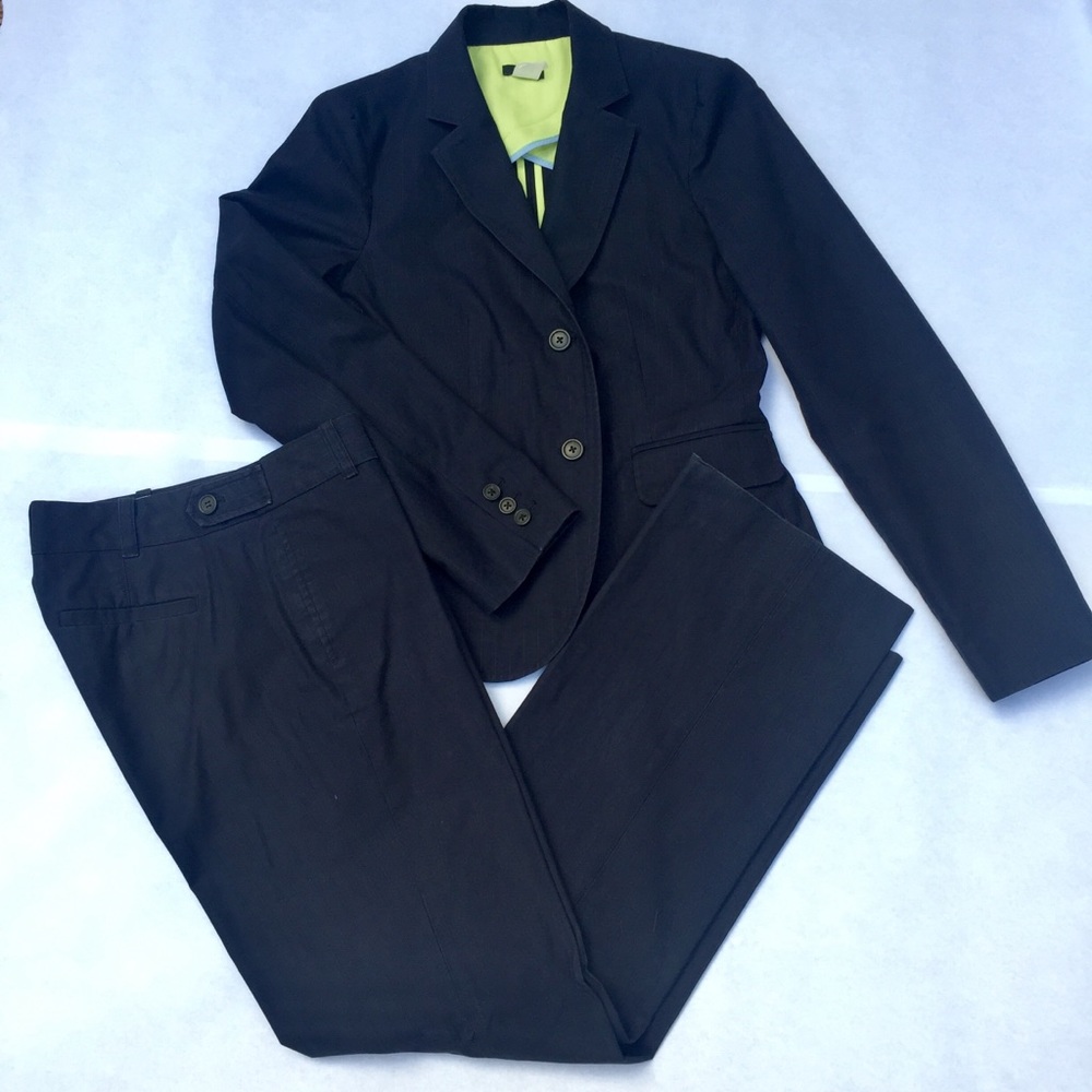 J. Crew Navy Jacket with Pants